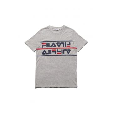 Tricou pentru barbati -  Salman - Bumbac - Gri - Gri