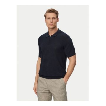 Tricou polo Barbati -  Albastru - 100% bumbac - maneca scurta