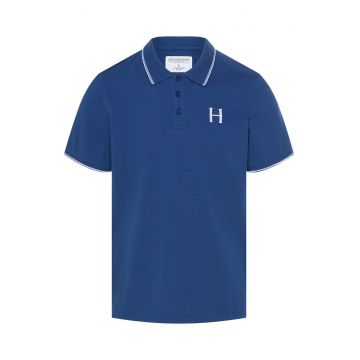 Tricou polo clasic Pass - Albastru