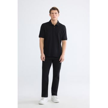 Tricou polo uni - Negru