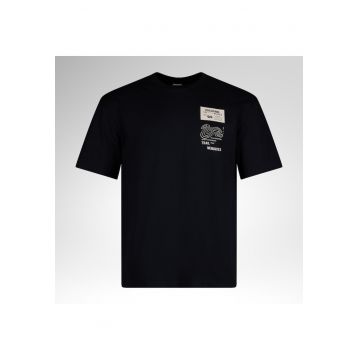 Tricou sport barbati  M GRAPHIC WATERFALL TEE - negru - Negru