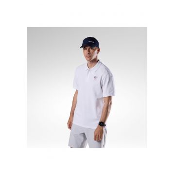 Tricou sport barbati  M TRAYE POLO - alb - Alb