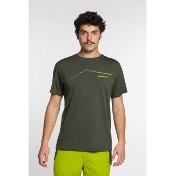 Tricou sport barbati  SERNEUS - verde inchis - Verde inchis