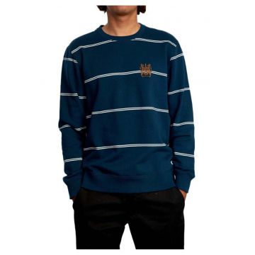 Bluza barbati  Camden - bleumarin - guler rotund