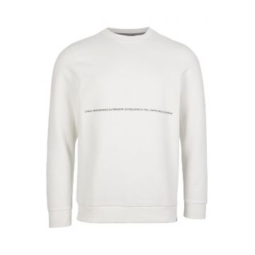 Bluza  barbati - standard - alb - bumbac -