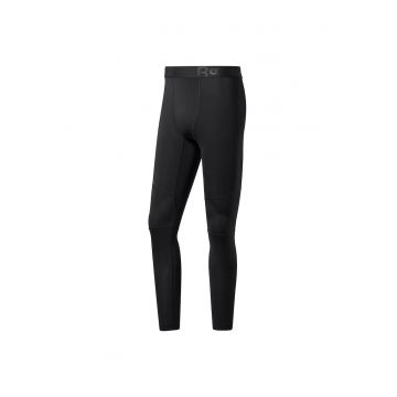 Colanti sport barbati  uscare rapida - respirabili - negru - poliester/elastan -