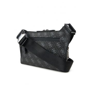 Geanta barbati  HMMILO - neagra - dimensiuni 30x20x10cm