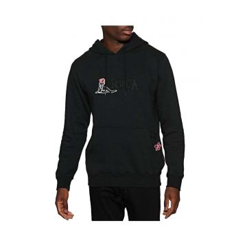 Hanorac barbati -  Bumbac/Poliester - Negru - Negru