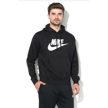 Hanorac cu imprimeu logo Sportswear Club dd - Alb/Negru
