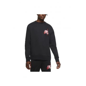 Hanorac sport barbati CK6763 -  Bumbac - Negru