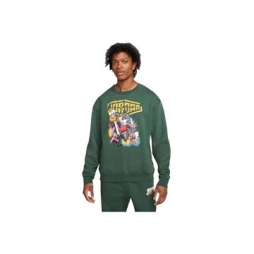 Hanorac sport barbati DC9615 -  Bumbac - Verde -