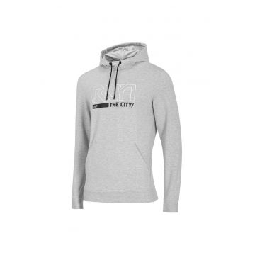 Hanorac sport barbati H4Z20-BLM017 -  Bumbac/Elastan - 65485 - Gri