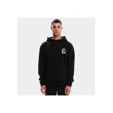 Hanorac sport barbati  material ultra-moale - negru - bumbac