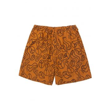 Pantaloni barbati -  Portocaliu -