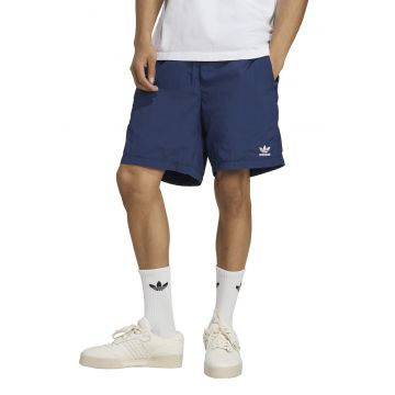 Pantaloni scurti cu buzunare laterale Trefoil Essentials - Bleumarin