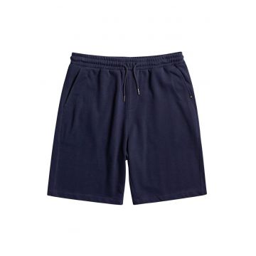 Pantaloni sport barbati -  scurti de trening - bleumarin -