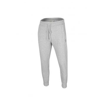 Pantaloni sport  OTHAW22TTROM030 - talie elastica - bumbac/poliester - gri -