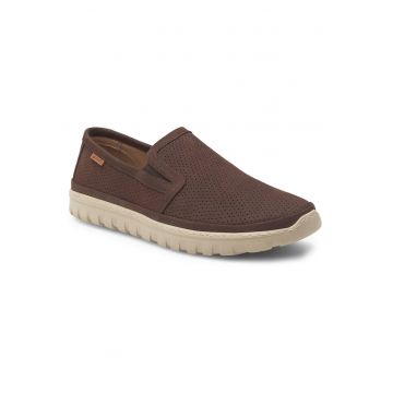 Pantofi barbati -  piele naturala - maro -