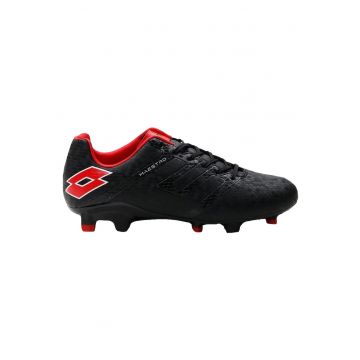 Pantofi sport barbati  Maestro 700 IV FG - negru/rosu - piele ecologica - talpa cu 12 crampoane - croi asimetric