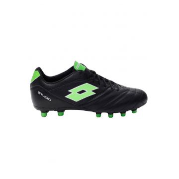 Pantofi sport barbati  Stadio 300 III FG - negru - sintetic - pentru terenuri cu iarba naturala - set de ghete de fotbal