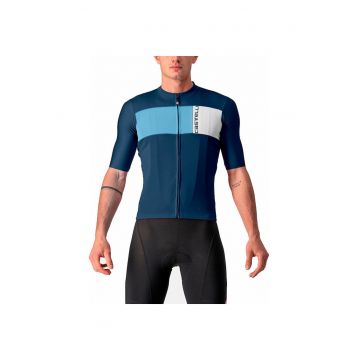 Tricou albastru de poliester  pentru barbati - Albastru