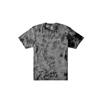Tricou barbati  Arch Tie Dye - gri - maneca scurta -