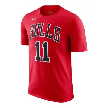 Tricou barbati  Chicago Bulls Essentials - maneca scurta - rosu - bumbac