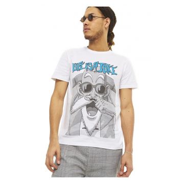 Tricou barbati -  maneca scurta - alb -
