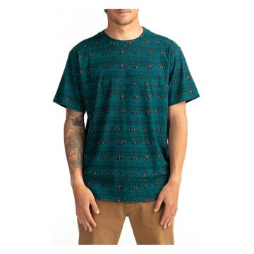 Tricou barbati  Wave Wash - verde -