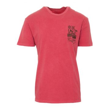 Tricou -  Bumbac - Rosu 545545 - Rosu