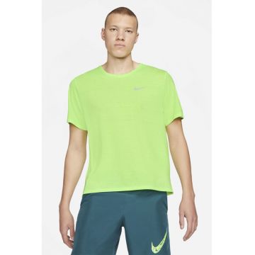 Tricou cu tehnologie Dri fit pentru alergare Miler - Verde lime