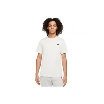 Tricou sport  alb - bumbac - croiala confortabila