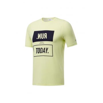 Tricou sport barbati FJ3961 -  Galben