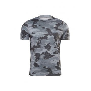 Tricou sport barbati HT1689 -  Poliester - Gri -