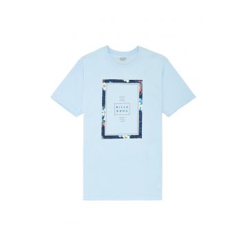 Tricou sport barbati S1SS11BIP0 -  Albastru deschis -