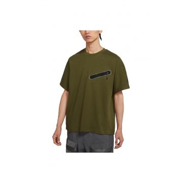 Tricou sport  Dri-FIT - croiala larga - verde - bumbac/poliester