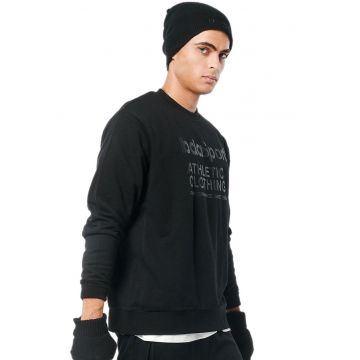 Bluza pentru barbati -  Bumbac/Poliester - Negru -