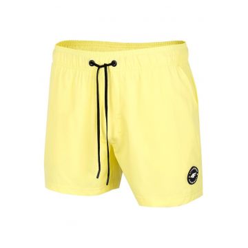 Costum de baie barbati  H4L22-SKMT001 - talie elastica - poliester - galben