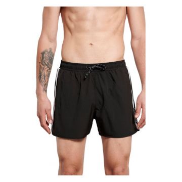 Costum de baie scurt -  model Bermuda - talie elastica - buzunar decorativ - 100% poliester