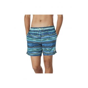Costum de inot pentru barbati -  poliester - albastru -