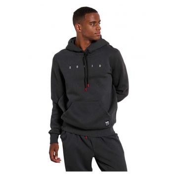 Hanorac  barbati - model 1242-956025 - culoare negru - material confortabil