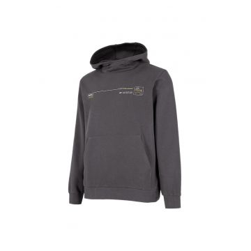Hanorac sport barbati H4Z22-BLM023 -  Bumbac/Poliester - Gri -