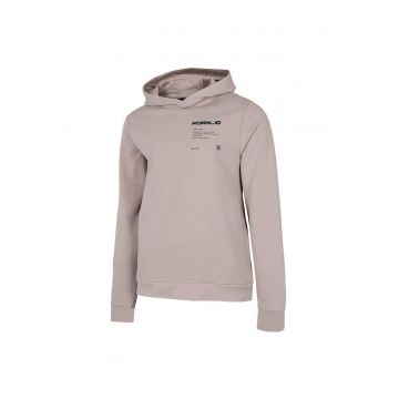 Hanorac sport barbati H4Z22-BLM025 -  Bumbac/Poliester - Bej -