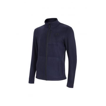 Jacheta sport barbati  fleece - bleumarin - 100% poliester - tehnologie 4FWarm