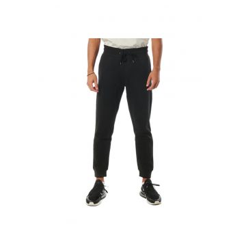 Pantaloni barbati Body-Action - Bumbac/Poliester - Negru