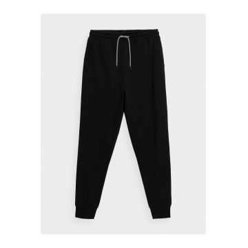 Pantaloni de trening barbati -  Bumbac/Poliester - Negru