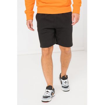 Pantaloni scurti cu buzunare oblice Code Tech - Negru