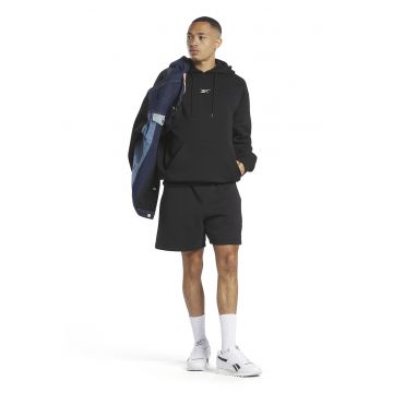 Pantaloni scurti cu logo si buzunare laterale Classics - Negru