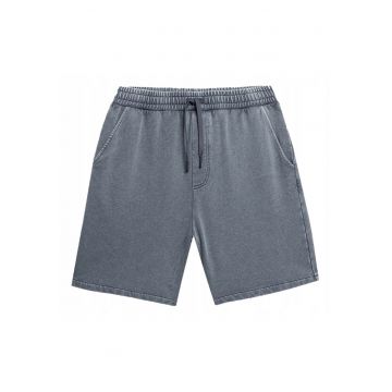 Pantaloni scurti pentru barbati din bumbac -  Gri - Gri