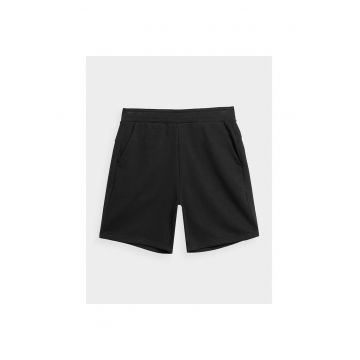 Pantaloni scurti sport barbati -  302697083 - Bumbac - Negru
